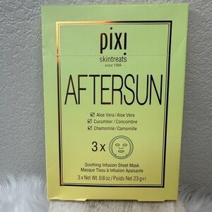 $9 🌙 Pixi After Sun Soothing Infusion Sheet Masks with Aloe Vera - 3‎ Pack